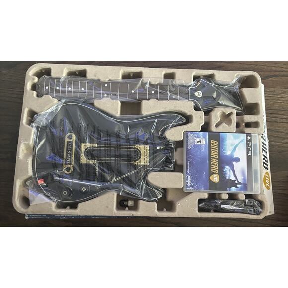 PlayStation PS3 Guitar Hero Live Game + Guitar Bundle Complete Activision - Picture 1 of 2